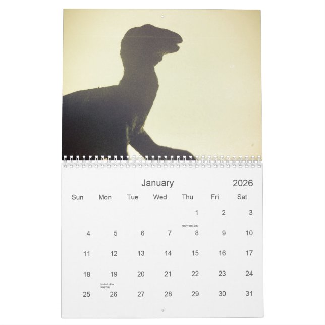 Dinosaurs Conquering 2011 Calendar (Jan 2026)