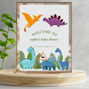 Dinosaurs Crossing, Pterodactyl, Welcome Sign