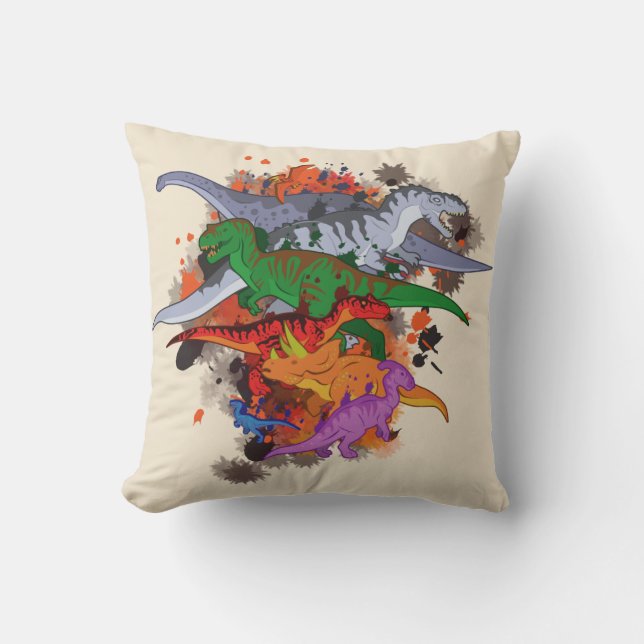 Dinosaurs Cushion (Front)