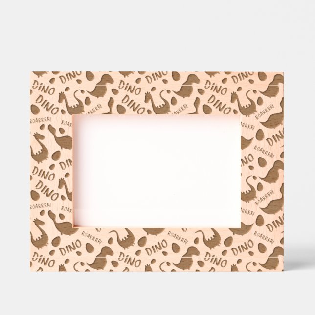 Dinosaurs Design Etched Frames (Front)