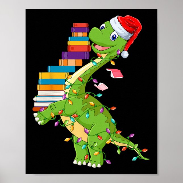 Dinosaurs Didn't Learn Math Funny Math Teacher  Poster (Front)