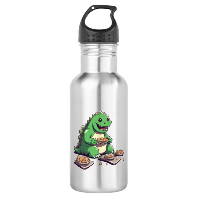 Dinosaurs diet tomorrow 710 ml water bottle (Front)