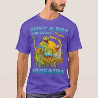 Dinosaurs Dinos T Rex Future Paleontologist T-Shirt