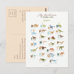 Dinosaurs (English) Postcard