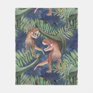 Dinosaurs Fleece Blanket