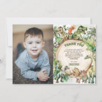 Dinosaurs Greenery Dino-mite Birthday Party Photo