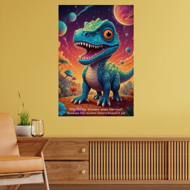 Dinosaurs in Space: Adventure Collection Poster (Living Room 2)