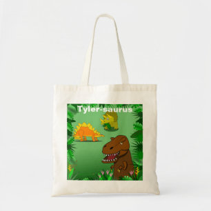 Dinosaurs in the Jungle Personalised Reusable Bag