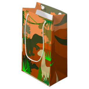Dinosaurs in the Wild Small Gift Bag