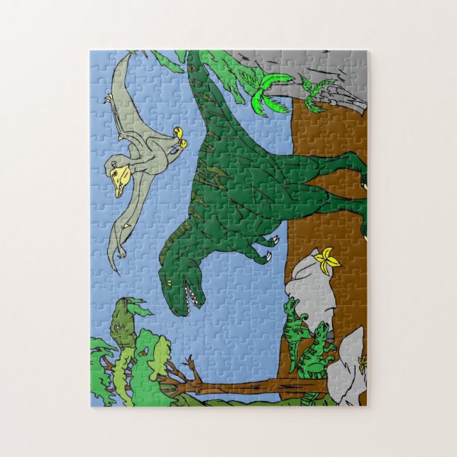 Dinosaurs Jigsaw Puzzle (Vertical)