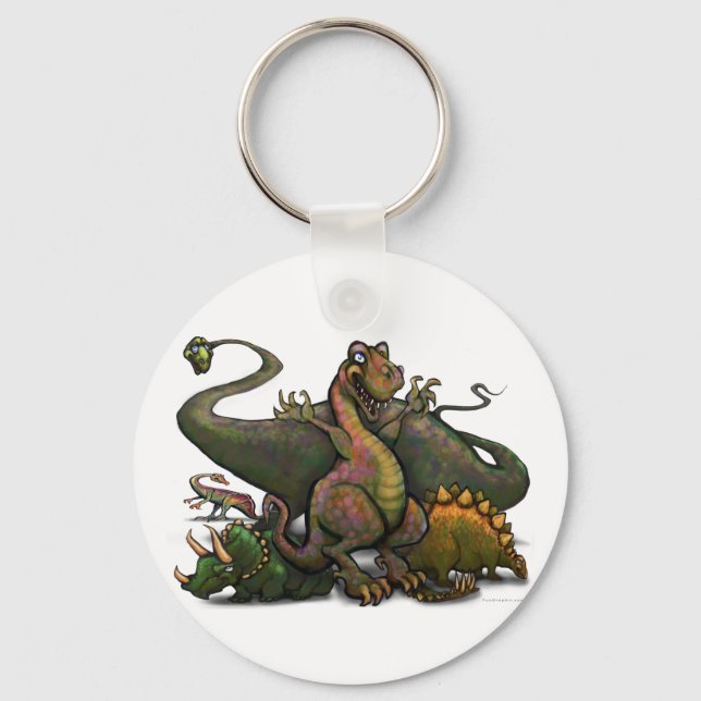 Dinosaurs Key Ring (Front)