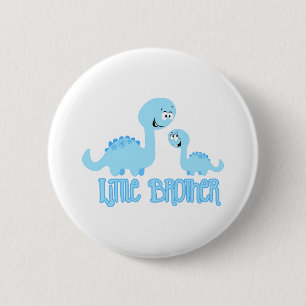 Dinosaurs Little Brother 6 Cm Round Badge