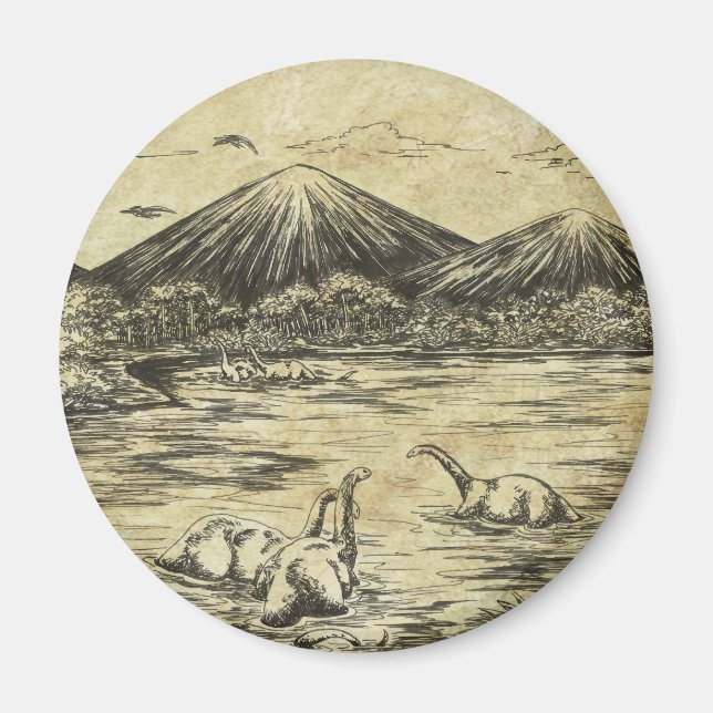 Dinosaurs Magnet (Front)