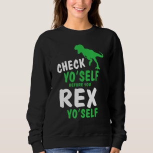 Dinosaurs Never Went To The Vet Funny Veterinary Sweatshirt