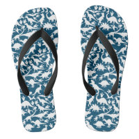 Dinosaurs pattern 01 w. DBlue BG