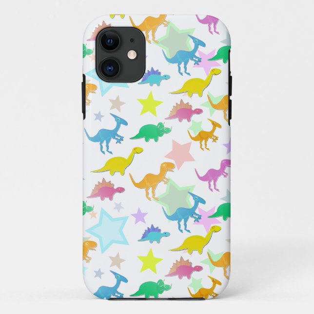 Dinosaurs Pattern Case-Mate iPhone Case (Back)
