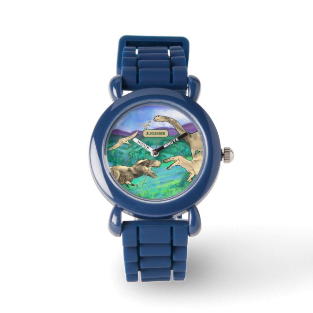 dinosaurs personalised  watch (Front)