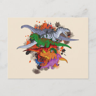 Dinosaurs Postcard