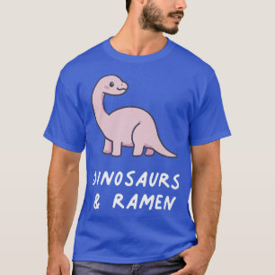 Dinosaurs & Ramen Kawaii Lover Anime Pastel Goth A T-Shirt