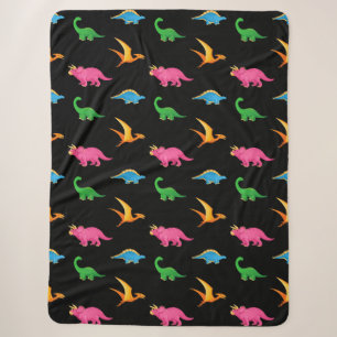 DINOSAURS SHERPA BLANKET