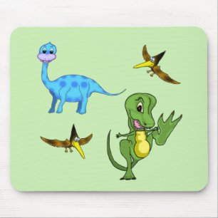 Dinosaurs Standard Mousepad