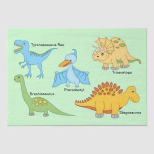 Dinosaurs Tissue Paper