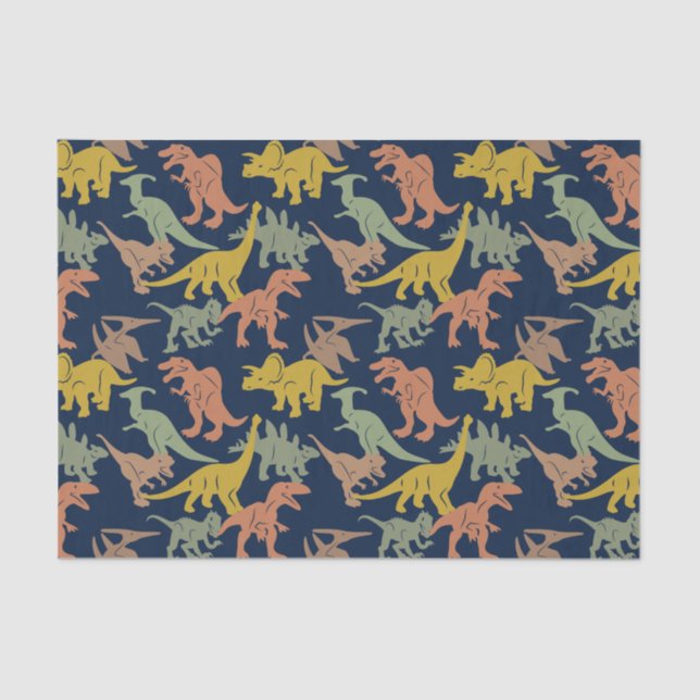 Dinosaurs  tissue paper (Front)