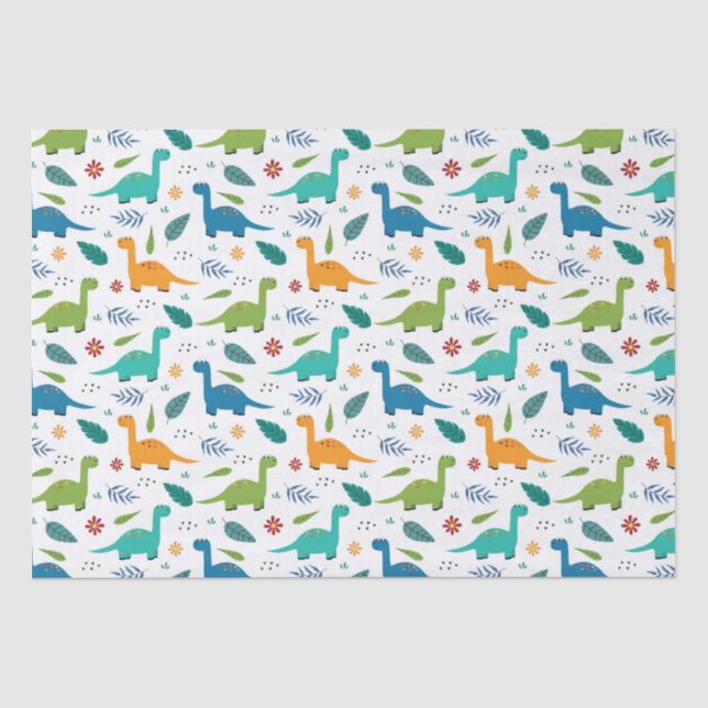 Dinosaurs! Tissue Paper (Front)