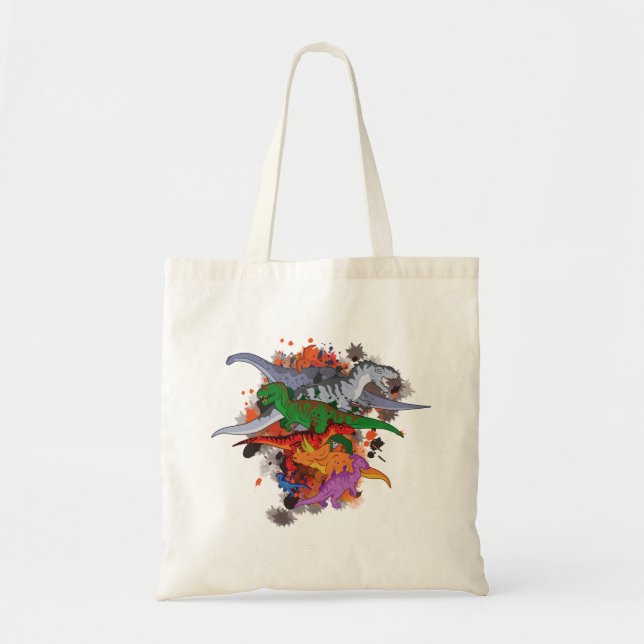 Dinosaurs Tote Bag (Front)