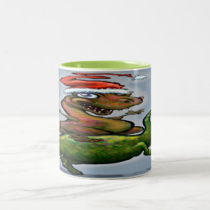 Dinosaurs Two-Tone Coffee Mug