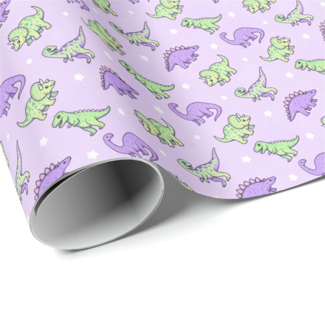 Dinosaurs Wrapping Paper (Roll Corner)