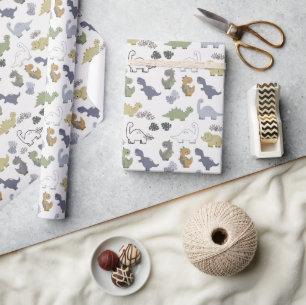 Dinosaurs Wrapping Paper