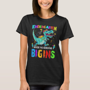 Dinosaurus Pupil Look Out I'm Going To Crush Pre K T-Shirt