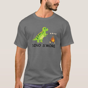 Dinosmore Dinosaur Smore Campfire Funny Camping T-Shirt