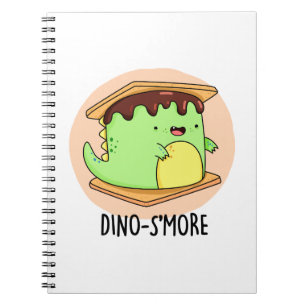 Dinosmore Funny Dinosaur Pun Notebook