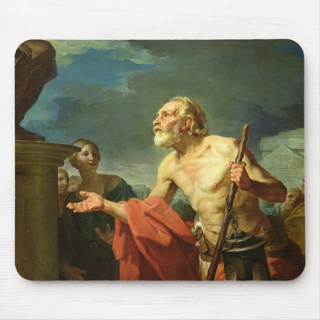 Diogenes Asking for Alms, 1767 Mouse Pad (Front)