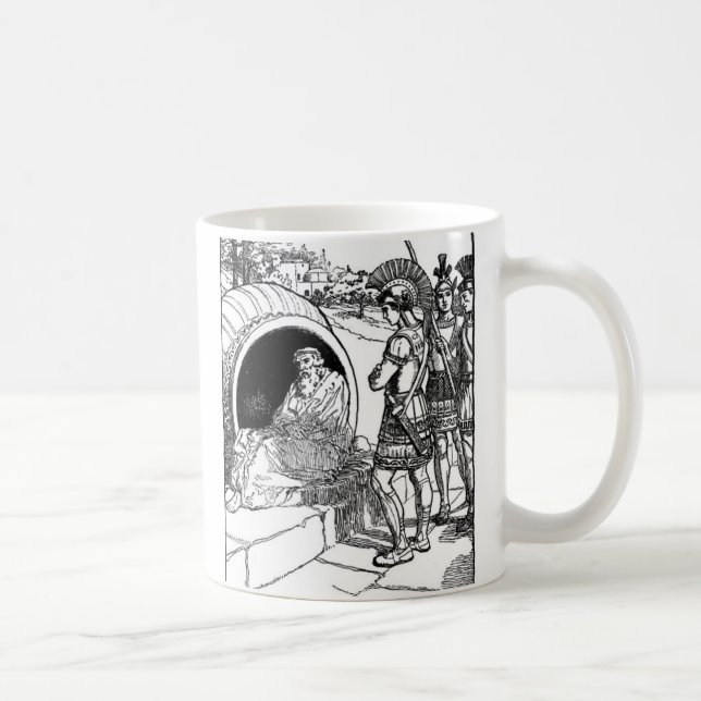 Diogenes of Sinope Coffee Mug (Right)
