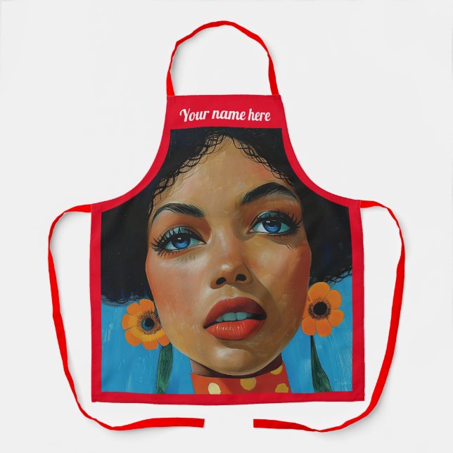 Dionne by KAB Customisable Apron  (Front)