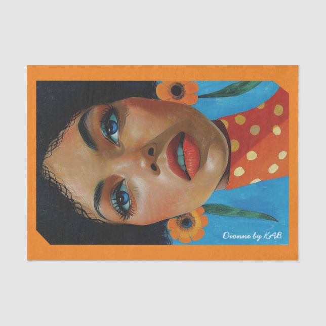 Dionne by KAB Tissue Paper (Front)