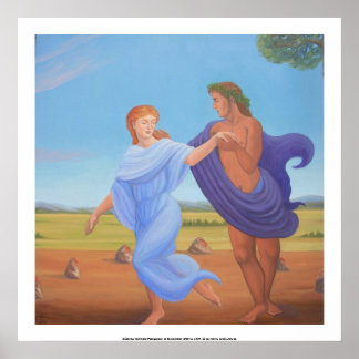 Dionysus and Kore Poster