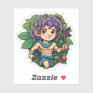 Dionysus Greek God of Wine & Festivity Cute