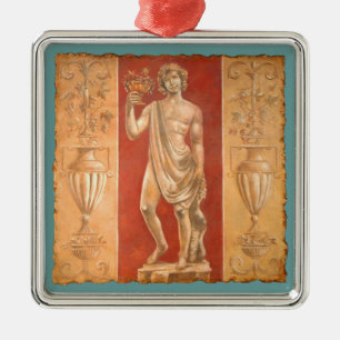 Dionysus with Urns Metal Tree Decoration