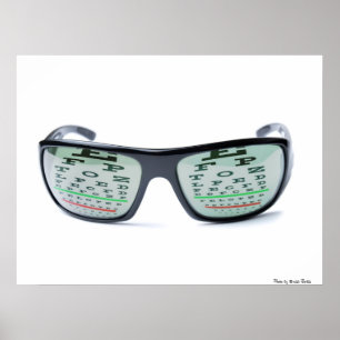 Dioptric sunglasses poster