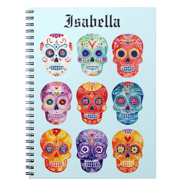 Dios de La Muertas Notebook (Front)