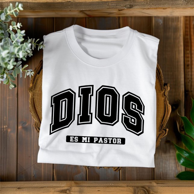 Dios Es Mi Pastor Christian Spanish T-Shirt (Creator Uploaded)