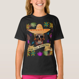 Dios Los Muertos Day of The Dead  T-Shirt