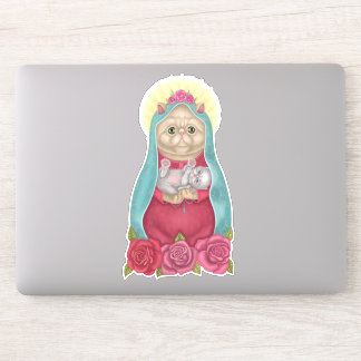 Dios Meow Sticker