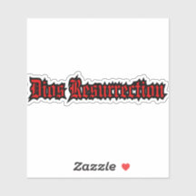 Dios Resurrection Logo Sticker