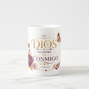 Dios Siempre Va Conmigo Mug Psalm 23 Mug