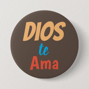 Dios te ama button